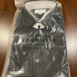 Charles Tyrwhitt Black Men's Dress Shirt
